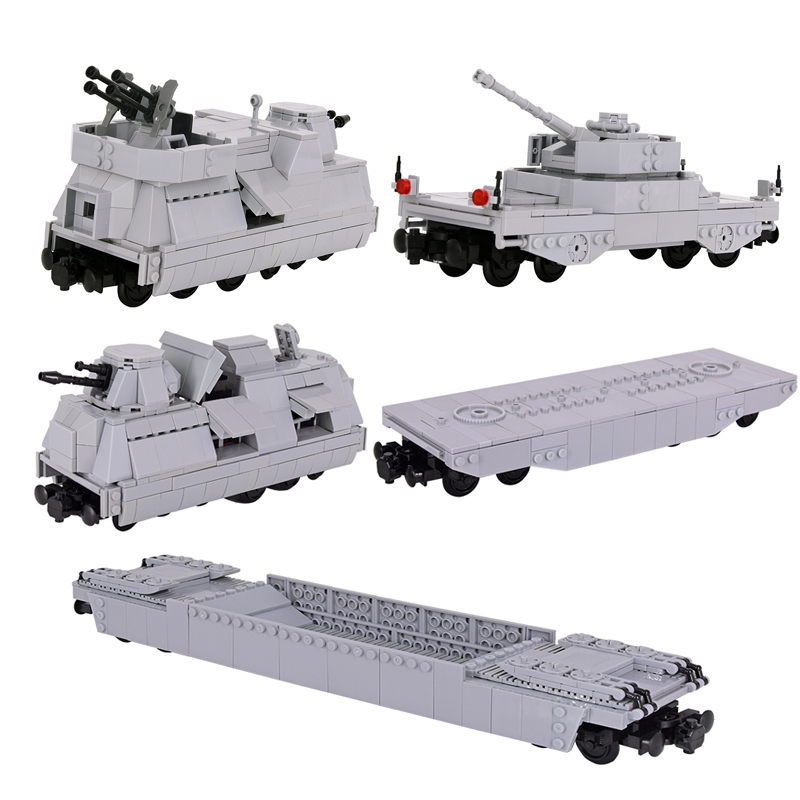Lego Compatible Military Tank - MOC City-destructor de tanques militares, vehículo