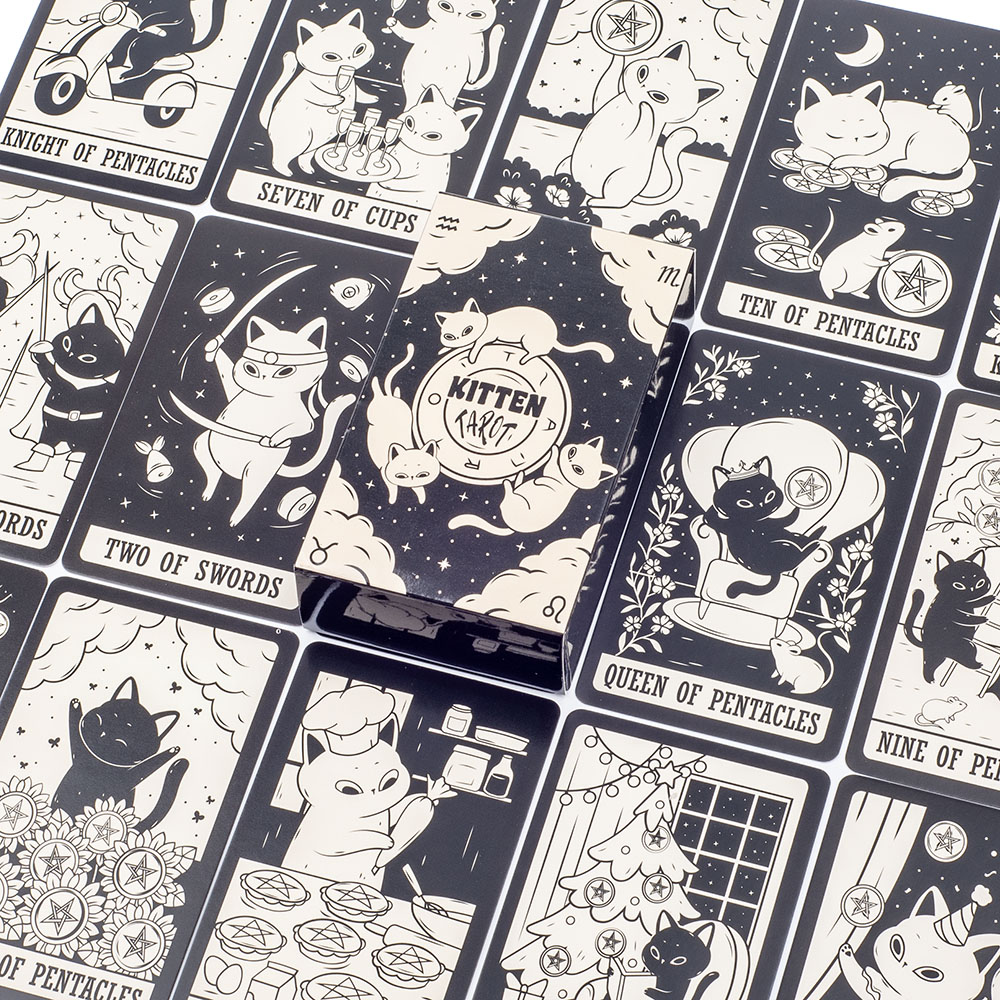 Baraja de tarot con motivos de - Tarot Cards Deck With Guidebook reseña y precio