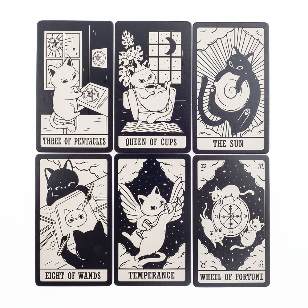 Baraja de tarot con motivos de - Tarot Cards Deck With Guidebook reseña y precio