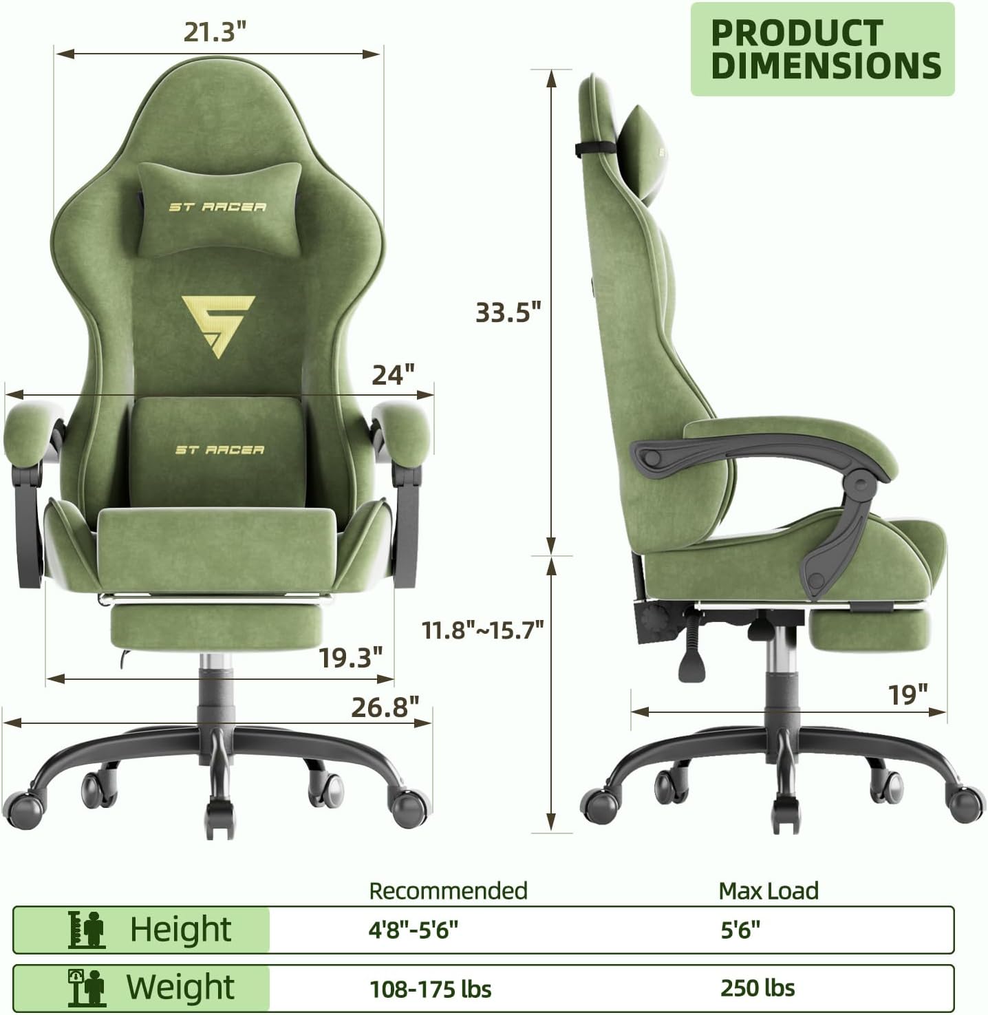 Silla de juego de diseño depor - Video Games reseña y precio