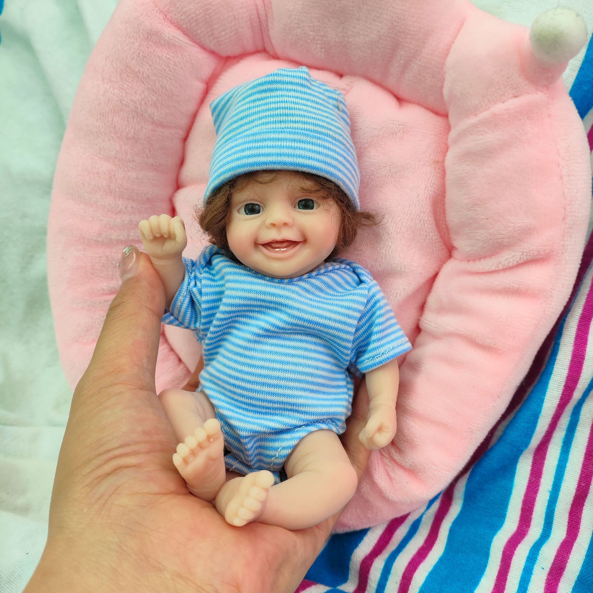 Muñeca Reborn Miniatura Adorab - Reborn Baby Doll Silicone Realistic reseña y precio