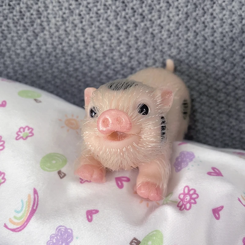 Muñeco de cerdo Reborn con car - Reborn Baby Doll Silicone Realistic reseña y precio