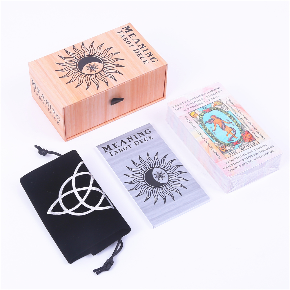 Baraja de Tarot con significad - Tarot Cards Deck With Guidebook reseña y precio