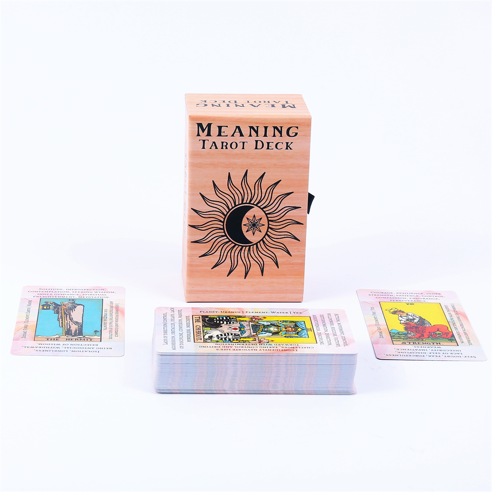Baraja de Tarot con significad - Tarot Cards Deck With Guidebook reseña y precio