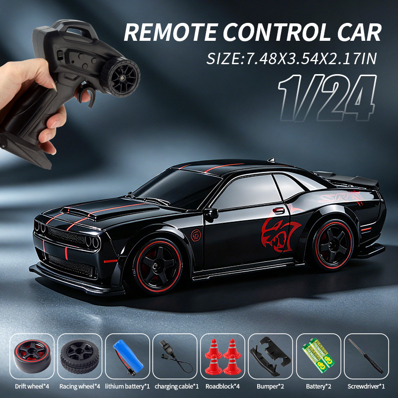 Coche de control remoto Dodge  - Rc Drift Car 1 24 Scale 4Wd reseña y precio