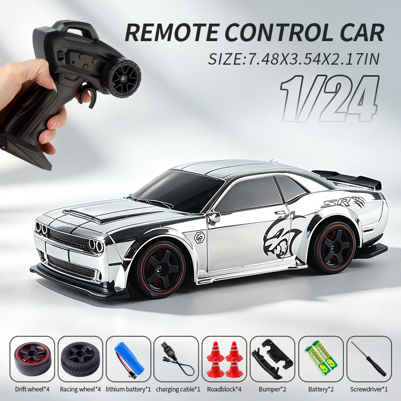 Coche de control remoto Dodge  - Rc Drift Car 1 24 Scale 4Wd reseña y precio